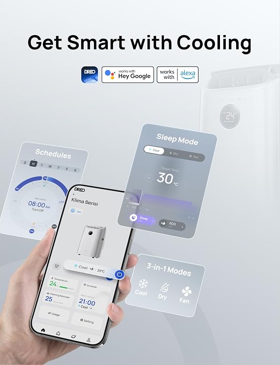 DREO Smart 12K Portable AC