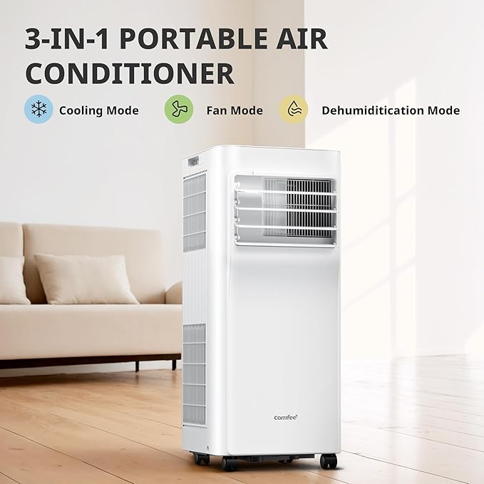 Comfee 9,000 BTU Smart Portable Air Conditioner